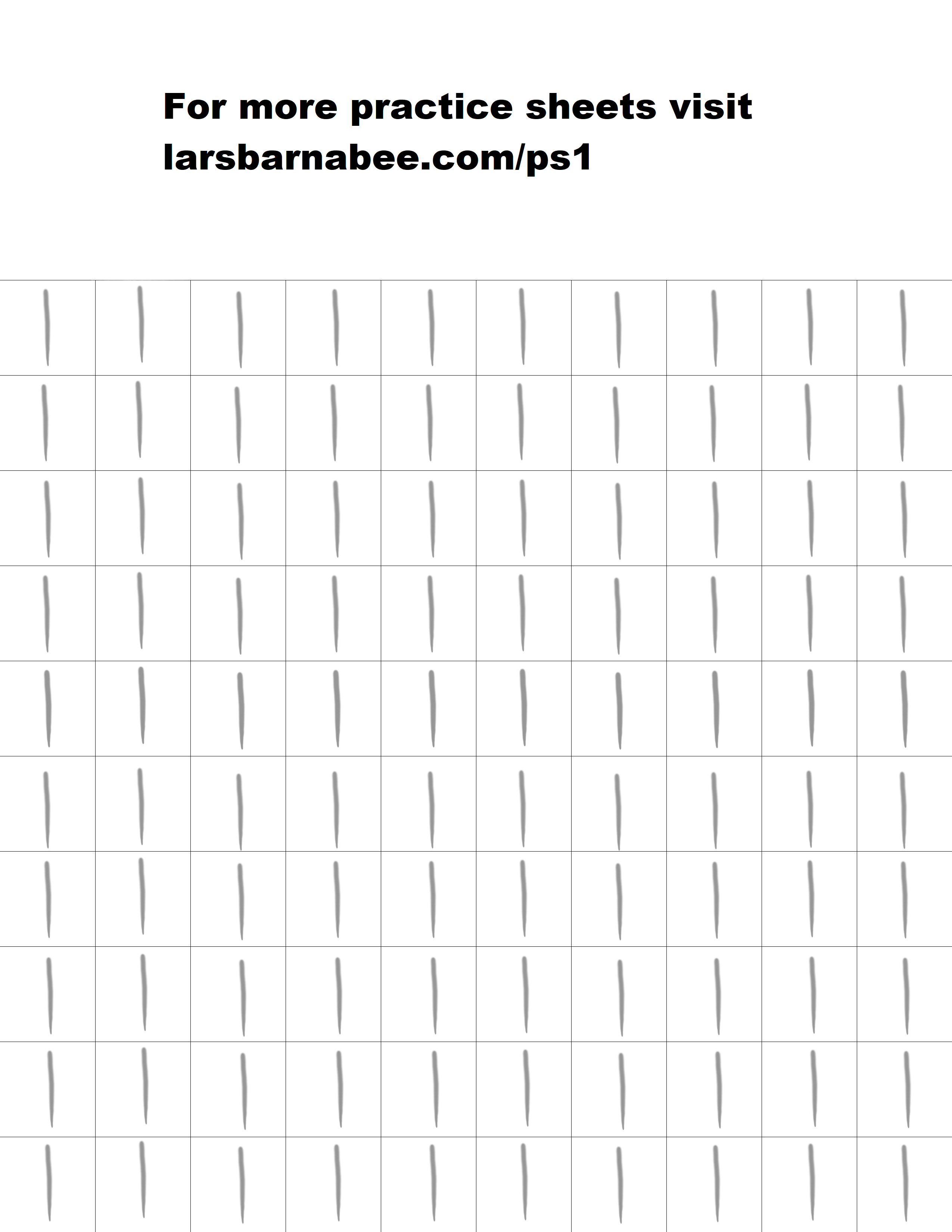 download practice sheet 1